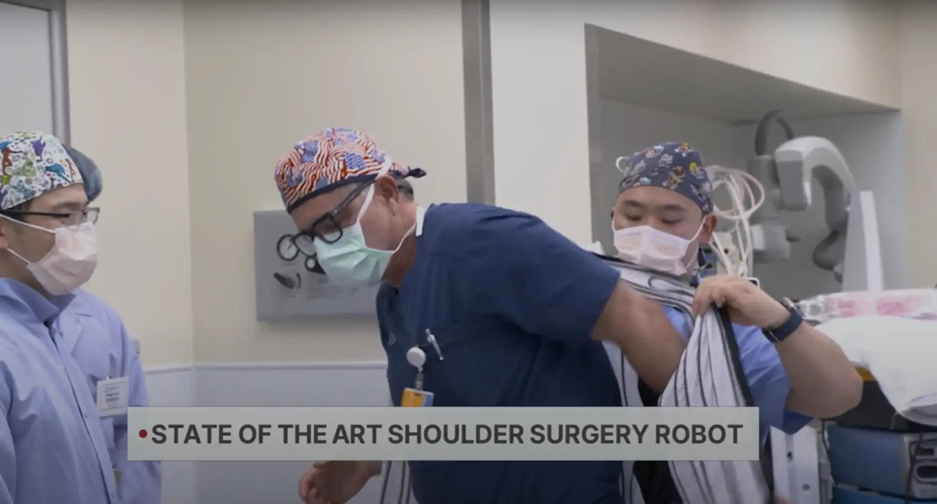 Washington Health, One of Only Two Hospitals in California to Offer New Robotic-Assisted Shoulder Joint Replacement Surgery