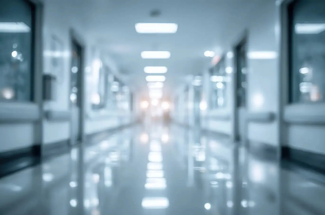 A hospital hallway