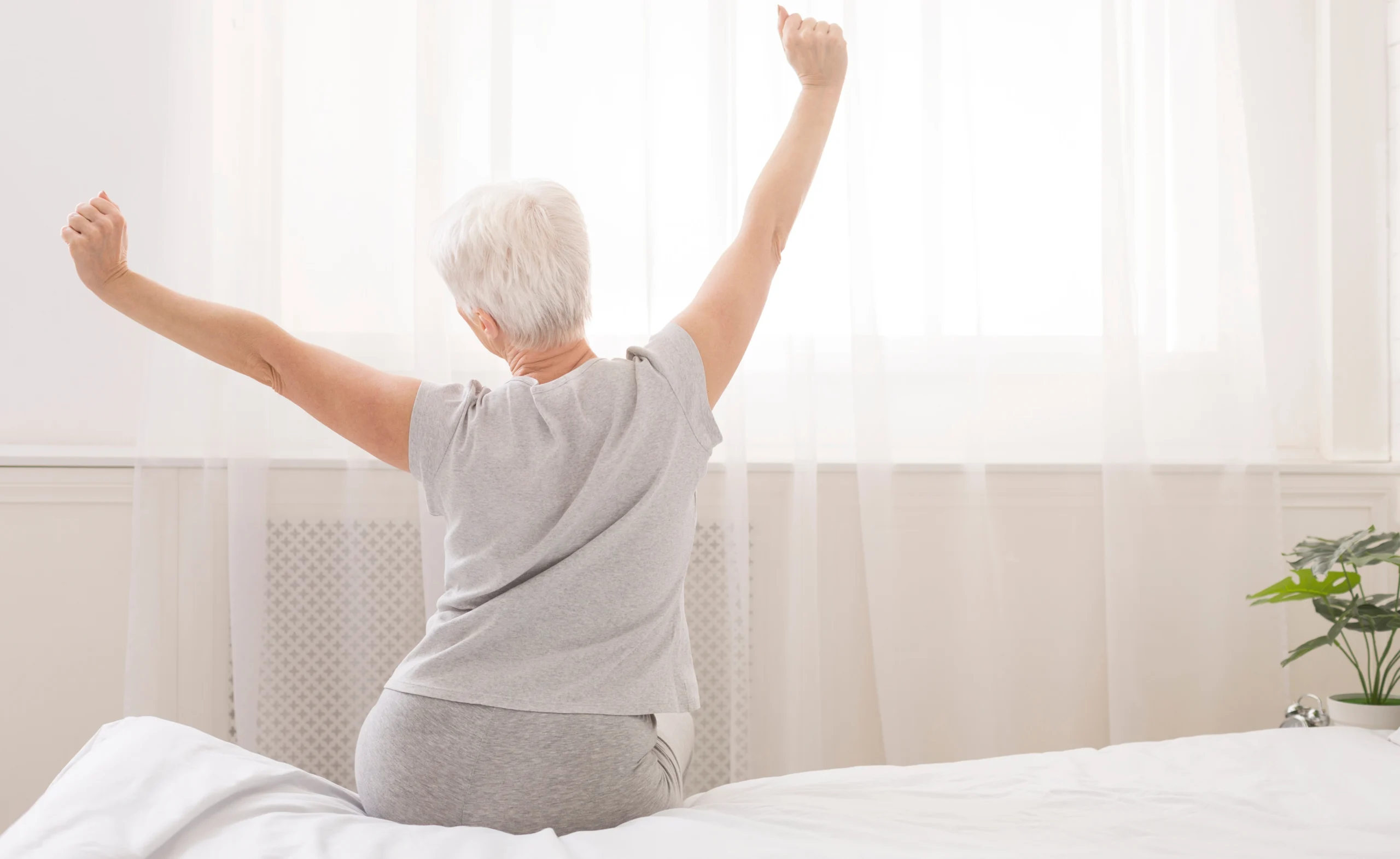patient experiencing pain free life after treatment