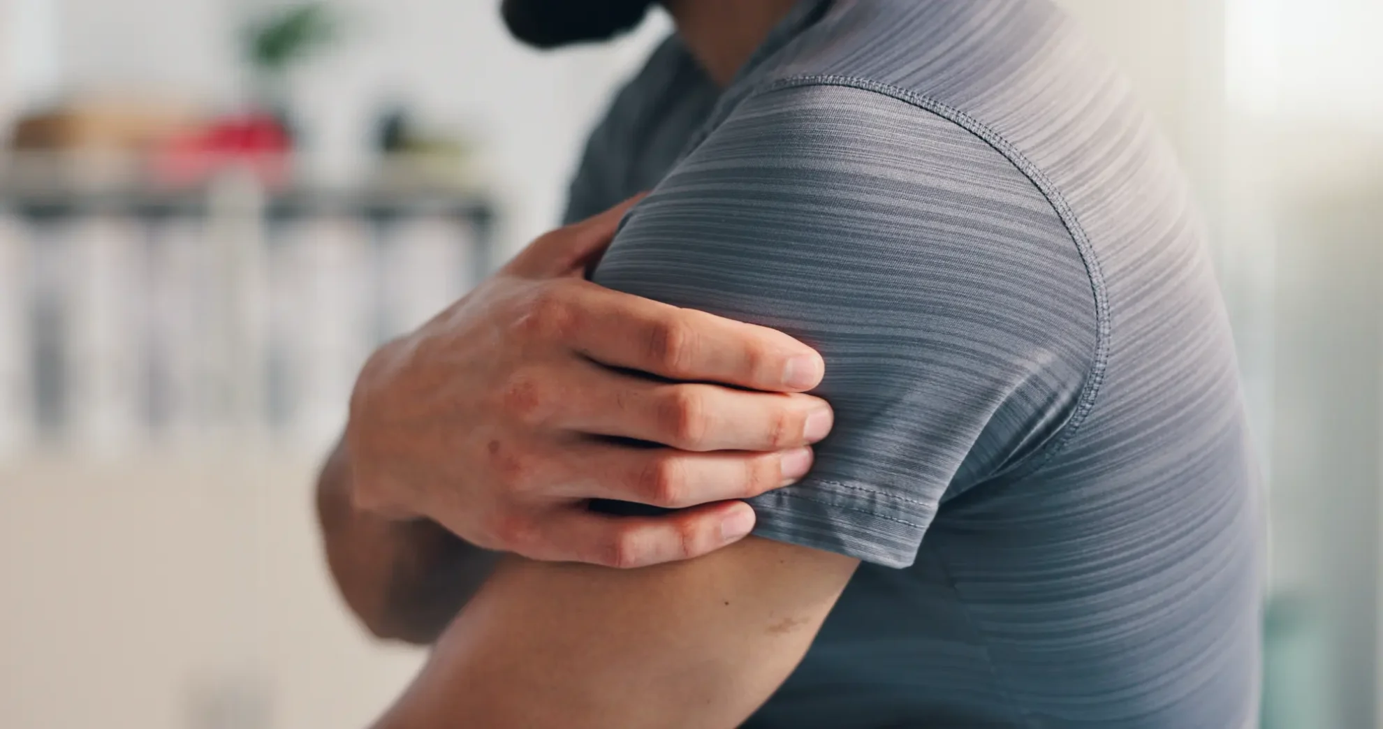 patient with irreparable rotator cuff tear in their shoulder.